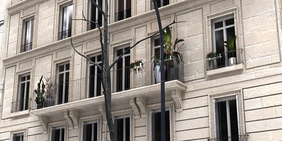 PARIS Crimée – Rare T2 avec 3 balcons